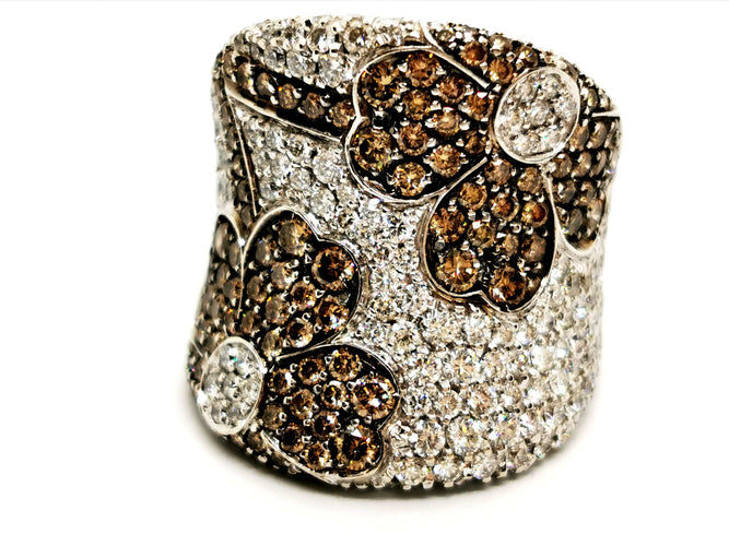 Bague 56 Bague Or blanc Diamant 58 Facettes 1161905CN