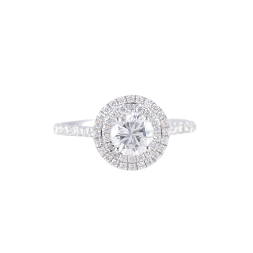 Bague 52 Bague Solitaire Diamant 0.74ct 58 Facettes 1