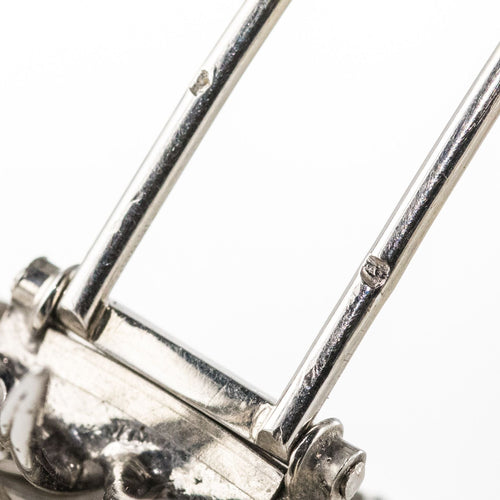 Collier Collier en perles fermoir broche diamants 58 Facettes 05-092-6829928