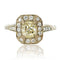 Bague 54 Bague diamant champagne et diamants brillants 58 Facettes 17-305-54-1