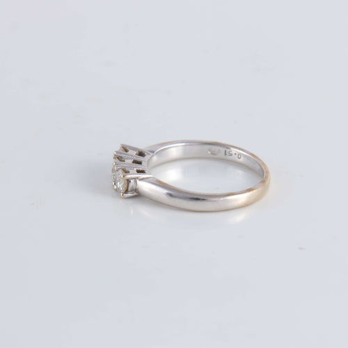Bague 51 Bague Trilogie Diamants 0.45ct 58 Facettes FM103