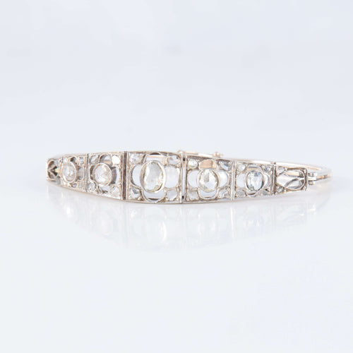 Bracelet Bracelet Art Déco Diamants 58 Facettes 1