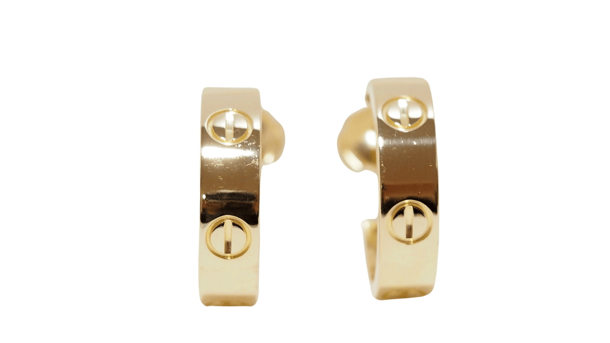 Cartier - Earrings Love Yellow gold - 58 Facettes