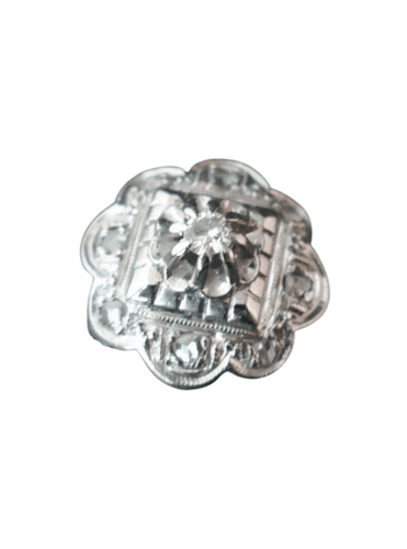 Bague 52 Bague Art Déco Diamants, Or Et Platine 58 Facettes