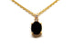 Collier Collier Chaîne + pendentif Or jaune Saphir 58 Facettes 1152840CD