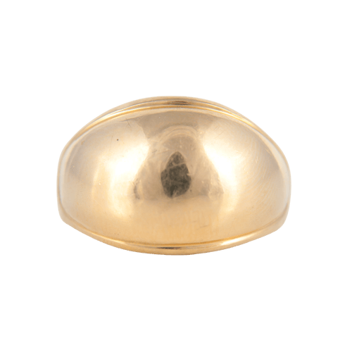 Bague Bague Bombée Or jaune 58 Facettes