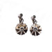 Boucles d'oreilles Dormeuses En Or Gris Et Diamants 58 Facettes ELLIADE10