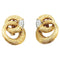 Boucles d'oreilles Boucles d'oreilles Boucheron en or jaune et diamants. 58 Facettes 30675