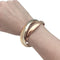 Bracelet Bracelet Cartier "Trinity" en or de trois tons. 58 Facettes 30299