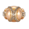 Bague 53.5 Bague "Casque" Diamants 58 Facettes