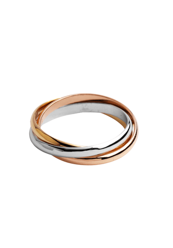 Bague 51 CARTIER - Bague Trinity "Les Must de Cartier" PM 3 Ors 58 Facettes 64365-60740