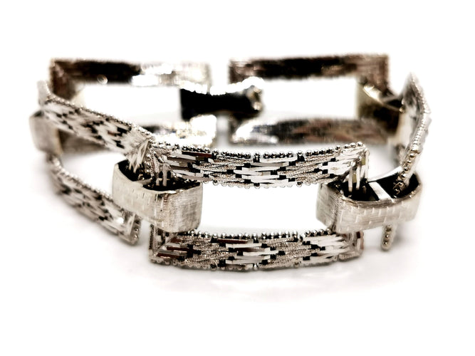 Bracelet Bracelet Art déco Or blanc 58 Facettes 1167351CN