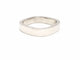 Bague 54 Dinh Van Bague Alliance Or blanc 58 Facettes 841205CN