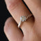 Bague 48 Solitaire or blanc diamant 58 Facettes 00-145-5677559-53