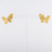 Boucles d'oreilles Boucles d'oreilles papillons en or, émail et diamants 58 Facettes 13-214-7982923