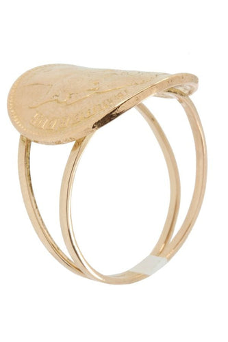 Bague Bague Napoléon III tuilée 58 Facettes 037901