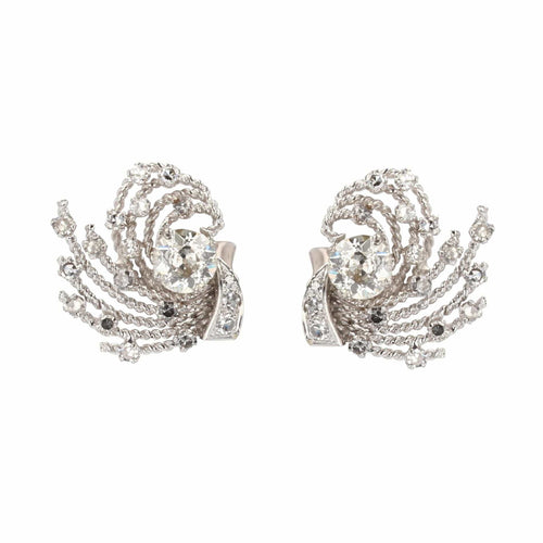 Boucles d'oreilles Boucles d'oreilles diamants rétro 58 Facettes 21-215