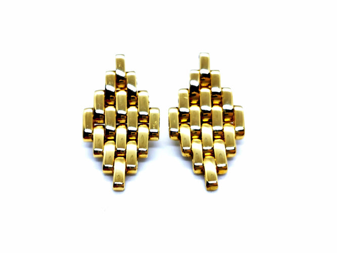 Boucles d'oreilles Boucles d'oreilles Grain de riz Or jaune 58 Facettes 951103CN