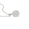 Pendentif Pendentif diamant 4,37 carats, chaîne en or blanc. 58 Facettes 30605