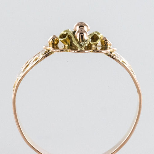 Bague 50 Bague ancienne de promesse 58 Facettes 19-463C-57