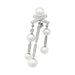 Boucles d'oreilles Boucles d'oreilles Chanel modèle "Matelassé" en or blanc, diamants et perles. 58 Facettes 29995