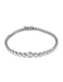 Bracelet Bracelet Ligne de Diamants en Platine 58 Facettes