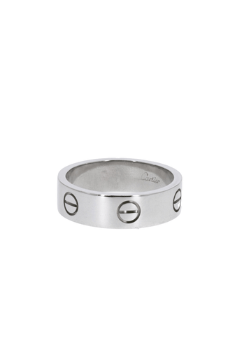 Bague 51 Bague CARTIER Love Or Blanc 750/1000 58 Facettes 64417-60906