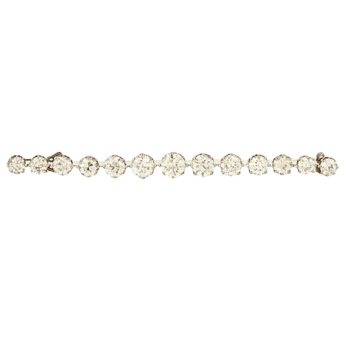 Broche Broche Barrette 13 Diamants 58 Facettes EL2-134