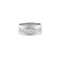 Bague 53 Bague en or blanc & diamants 58 Facettes