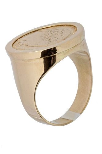 Bague 60 Bague pièce de 10 francs Cérès 58 Facettes 37191-1