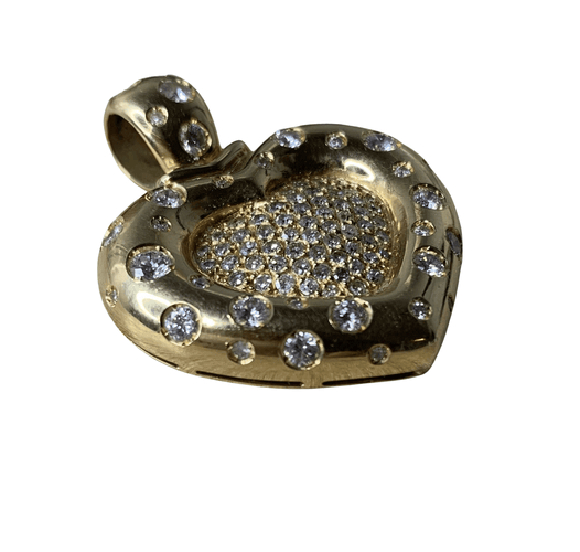 Pendentif Pendentif Coeur avec Diamants 58 Facettes 20400000333/Her