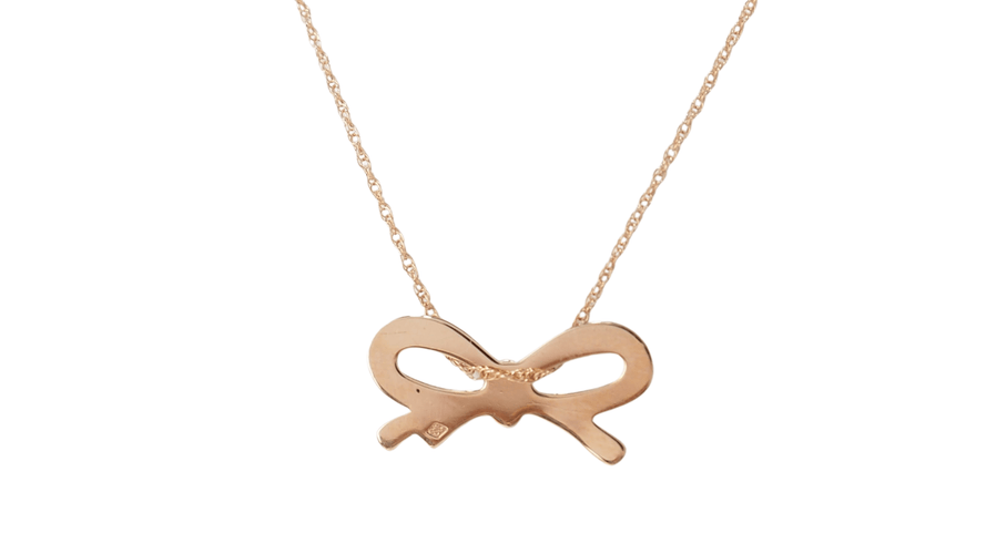 Collier GINETTE NY - Collier Bow or rose 58 Facettes 27887