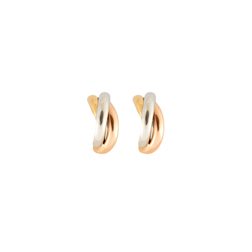 Boucles d'oreilles CREOLES CARTIER COLLECTION TRINITY 58 Facettes