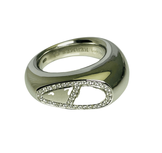 Bague 53 Bague Hermès Diamants 58 Facettes