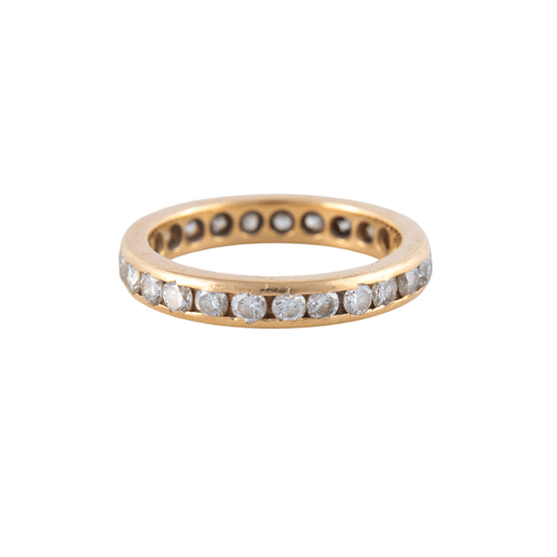 Bague 56 Alliance américaine Diamants 1ct 58 Facettes JE96