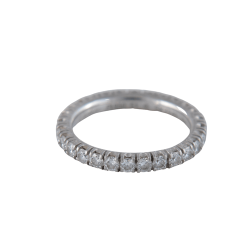 Bague 51 Alliance Cartier "Etincelle" Platine & Diamants 58 Facettes