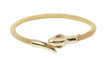 Bracelet 17cm Bracelet serpent en or jaune et rubis 58 Facettes 32541
