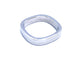 Bague 54 Dinh Van Bague Alliance Or blanc 58 Facettes 841205CN