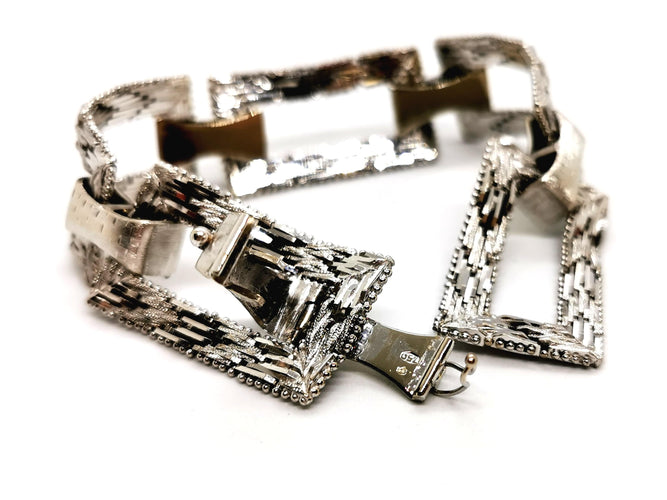 Bracelet Bracelet Art déco Or blanc 58 Facettes 1167351CN