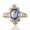 Bague 54 Bague saphir et diamants 58 Facettes CK1084-52