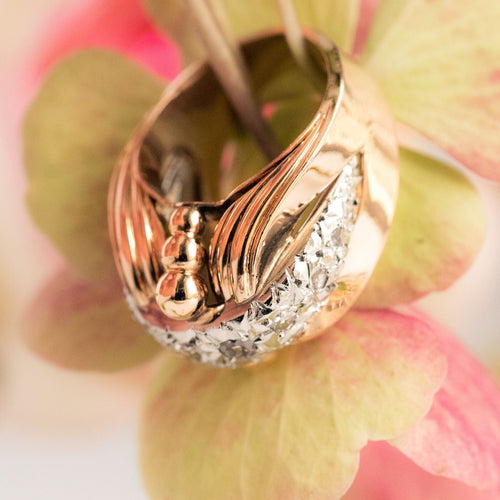 Bague 52 Bague rétro ancienne diamants 58 Facettes 20-316-48