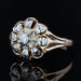 Bague 58 Bague vintage fleur diamant 58 Facettes 21-231-58