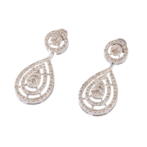 Boucles d'oreilles Boucles d'oreilles Goutte Diamants 58 Facettes