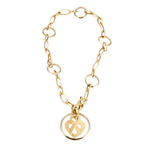 Collier POIRAY - Sautoir Coeur entrelacés 58 Facettes