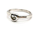 Bague 65 Chopard Bague Coeur Happy Diamonds Or blanc Diamant 58 Facettes 1160016CN