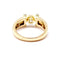 Bague Bague or jaune 18 carats diamants 58 Facettes
