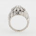 Bague 62 Bague dôme diamants baguettes 58 Facettes 20-589-59