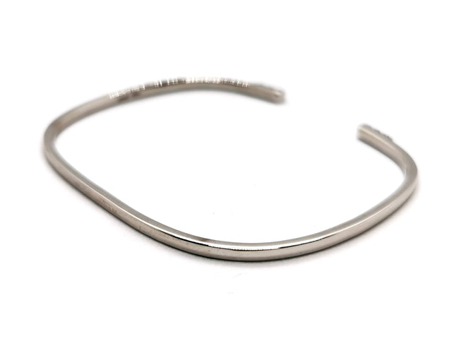 Bracelet Bracelet Jonc Or blanc Diamant 58 Facettes 1126566CN