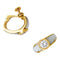Boucles d'oreilles Boucles d'oreilles Mauboussin, "Nadia" en or jaune, diamants et nacre. 58 Facettes 30502