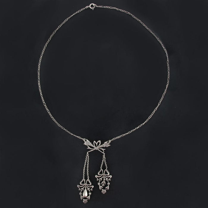 Collier Collier ancien négligé argent 58 Facettes DV1209